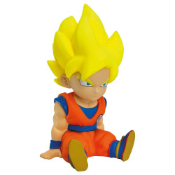 Tirelire - Dragon Ball Super - Goku Super Saiyan - 18 cm - Plastoy