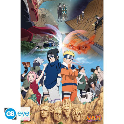 Poster - Naruto Shippuden - La volonté du feu - 91.5 x 61 cm - GB eye