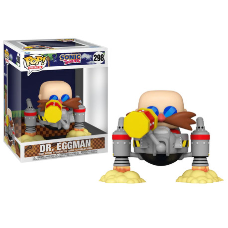 Figurine - Pop! Rides - Sonic the Hedgehog - Dr. Eggman / Robotnik - N° 298 - Funko