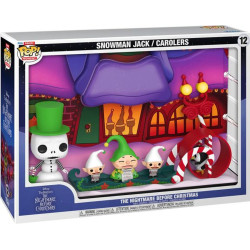 Figurine - Pop! Moment - Disney - L'Etrange Noël de Mr Jack - Snowman Jack / Carolers - N° 12 - Funko