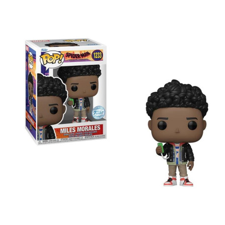 Figurine - Pop! Marvel - Spider-Man Across the Spider-Verse - Miles Morales - N° 1233 - Funko