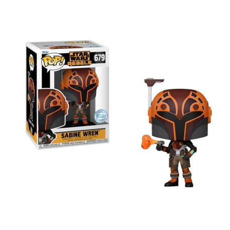 Figurine - Pop! Star Wars Rebels - Sabine Wren - N° 679 - Funko