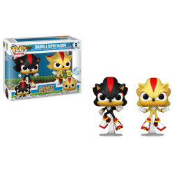 Figurine - Pop! Games - Sonic the Hedgehog - Shadow & Super Shadow - Funko