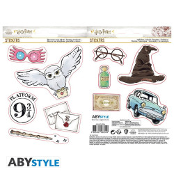 Stickers - Harry Potter - Objets Magiques - 2 planches de 16x11 cm - ABYstyle