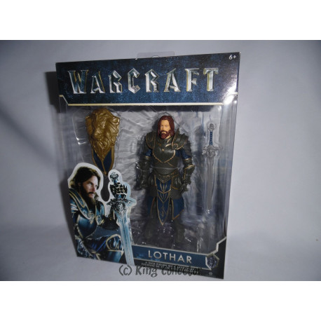 Figurine - Warcraft - Wave 1 - Lothar - Jakks Pacific