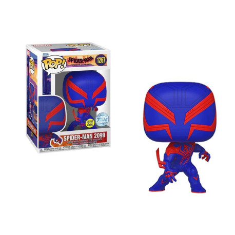 Figurine - Pop! Marvel - Spider-Man Across the Spider-Verse - Spider-Man 2099 (GITD) - N° 1267 - Funko