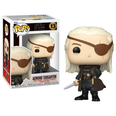 Figurine - Pop! House of the Dragon - Aemond Targaryen - N° 13 - Funko