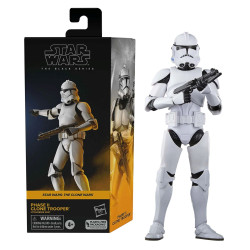 Figurine - Star Wars - Black Series - Phase II Clone Trooper (The Clone Wars) - Hasbro