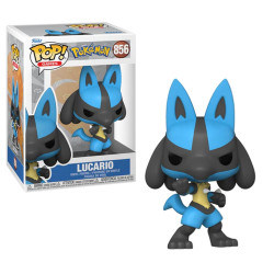 Figurine - Pop! Games - Pokémon - Lucario - N° 856 - Funko