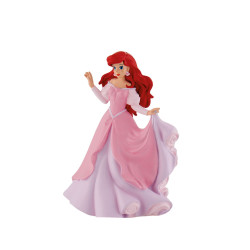 Figurine - Disney - La Petite Sirène - Ariel robe rose - Bullyland