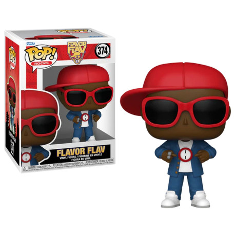 Figurine - Pop! Rocks - Flavor Flav - Flavor Flav - N° 374 - Funko