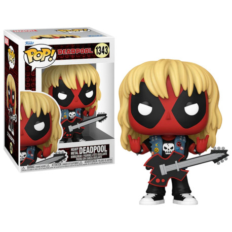 Figurine - Pop! Marvel - Deadpool - Heavy Metal - N° 1343 - Funko