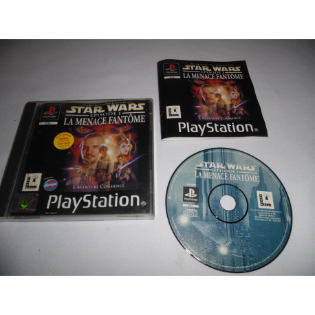 Jeu Playstation - Star Wars : Episode I La Menace Fantôme - PS1