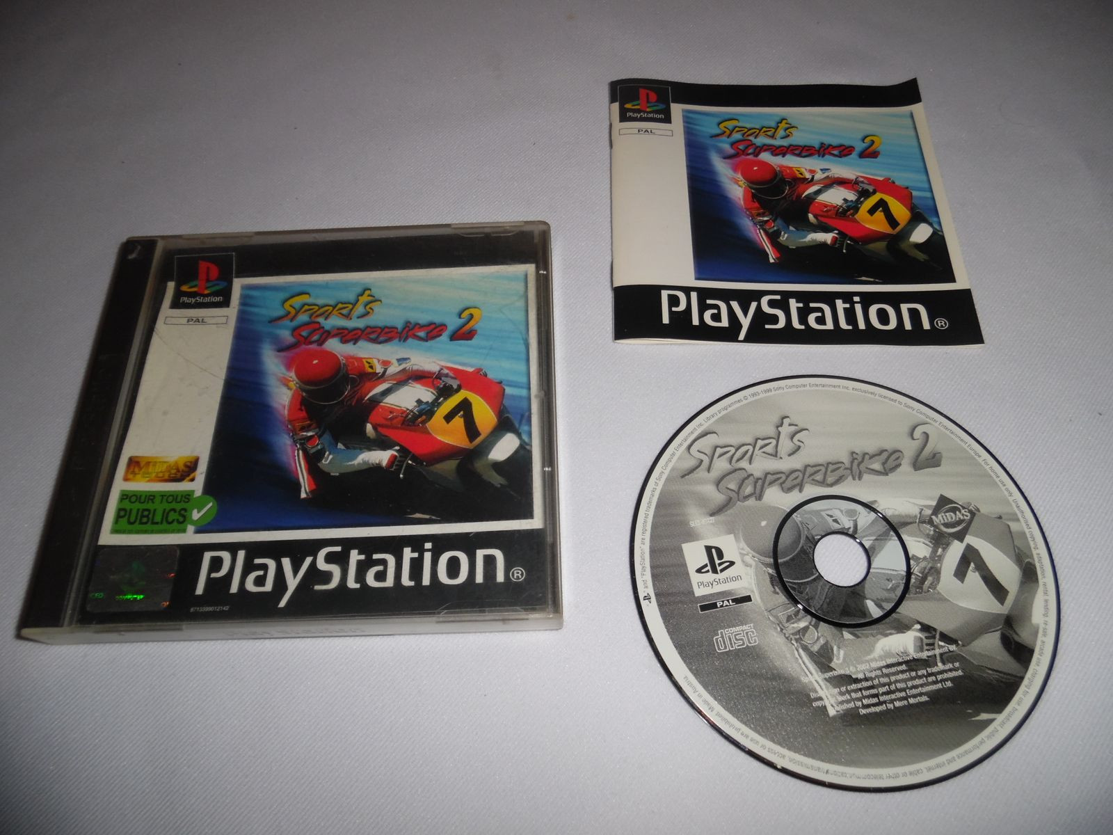 Jeu PS2 SBK-07 Superbike - Version FR/PAL, Très Bon État