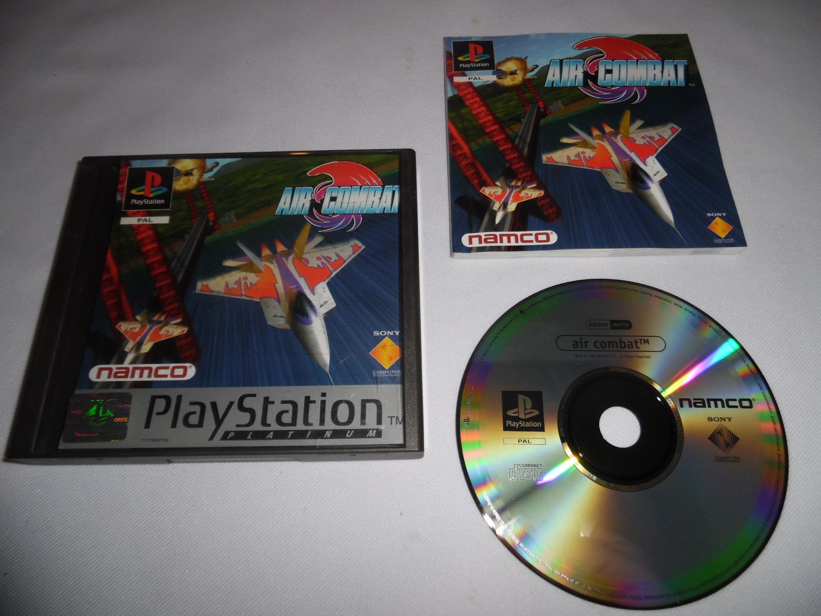 Jeu PlayStation 1 Air Combat - Version PAL - Très Bon état Avec Livret