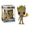 Figurine - Pop! Marvel - Avengers Infinity War - Groot with Stormbreaker - N° 416 - Funko