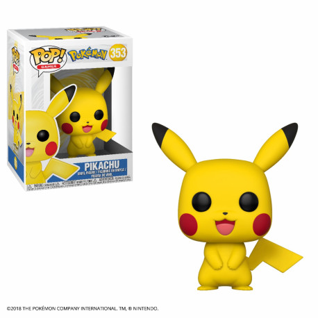 Figurine - Pop! Games - Pokémon - Pikachu - N° 353 - Funko