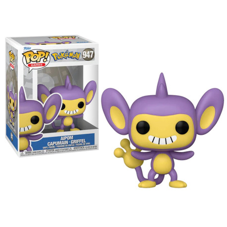 Figurine - Pop! Games - Pokémon - Capumain - N° 947 - Funko