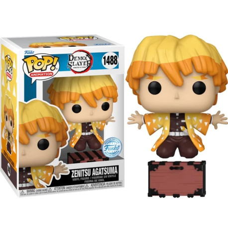 Figurine - Pop! Animation - Demon Slayer - Zenitsu Agatsuma - N° 1488 - Funko