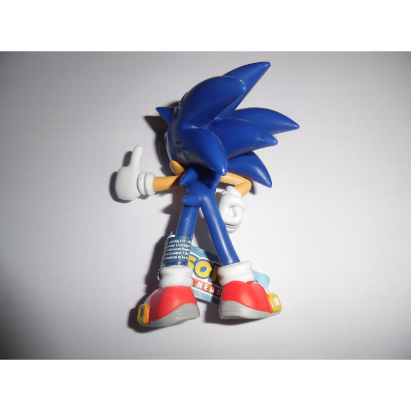 Lot De 4 Figurines Sonic The Hedgehog Comansi - Neuf Sous Blisters
