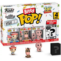 Pack de 4 Figurines - Bitty Pop! Disney - Toy Story - Jessie - N° 526 520 170 - Funko