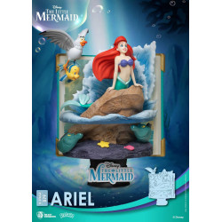 Figurine - Disney - D-Stage 79 - Story Book Ariel 15 cm New Version - Beast Kingdom Toys