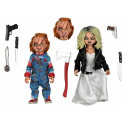 Figurine - Chucky - Clothed Chucky and Tiffany - NECA
