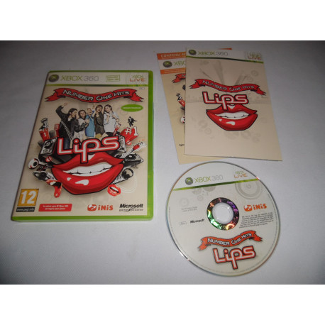 Jeu Xbox 360 - Lips Number One Hits