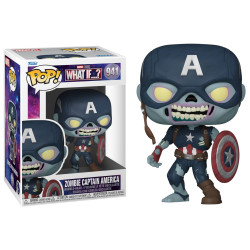 Figurine - Pop! Marvel - What If...? - Zombie Captain America - N° 941 - Funko