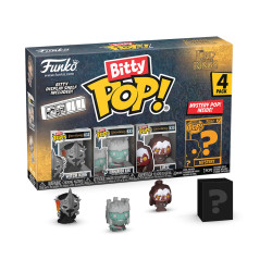 Pack de 4 Figurines - Bitty Pop! Le Seigneur des Anneaux - Roi Sorcier - N° 632 633 533 - Funko