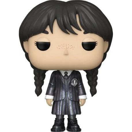 Figurine - Pop! TV - Wednesday - Mercredi Addams (Metallic) - N° 1311 - Funko