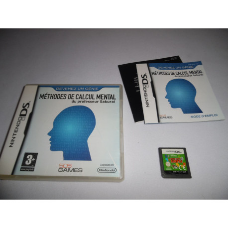 Jeu DS - Devenez un Génie Méthodes de calcul mental - Nintendo DS