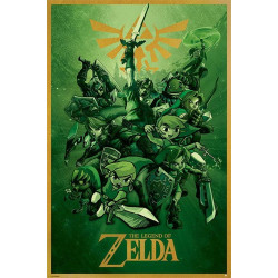 Poster - The Legend of Zelda - Link - 61 x 91 cm - Pyramid International