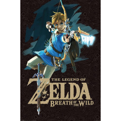 Poster - The Legend of Zelda - Breath of the Wild Game Over - 61 x 91 cm - Pyramid International