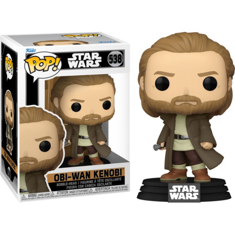 Figurine - Pop! Star Wars Obi-Wan Kenobi - Obi-Wan - N° 538 - Funko