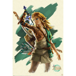 Poster - The Legend of Zelda - Tears of the Kingdom Link Unleashed - 61 x 91 cm - Pyramid International