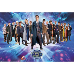 Poster - Doctor Who - 60 years - 61 x 91 cm - Pyramid International