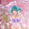 Figurine - Vocaloid - Hatsune Miku - Bicute Bunnies White Rabbit Purple Color ver. - Furyu