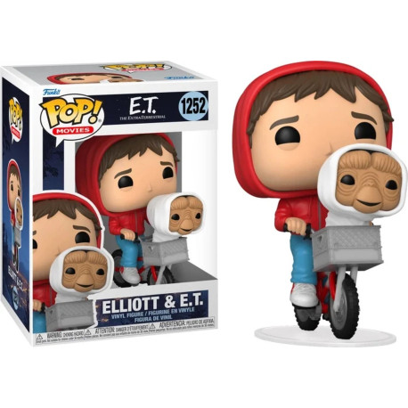 Figurine - Pop! Movies - E.T. L'Extra-Terrestre - Elliott & E.T. - N° 1252 - Funko