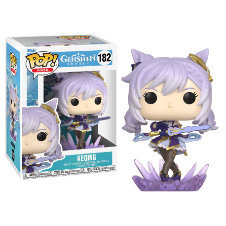 Figurine - Pop! Asia - Genshin Impact - Keqing - N° 182 - Funko