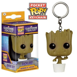 Porte-clé - Pocket Pop! Keychain - Marvel - Dancing Groot - Funko