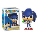 Figurine - Pop! Games - Sonic the Hedgehog - Sonic with Emerald - N° 284 - Funko