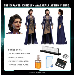 Figurine - The Expanse - Chrisjen Avasarala 20 cm - Nacelle