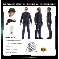 Figurine - The Expanse - Detective Josephus Miller 20 cm - Nacelle