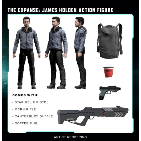 Figurine - The Expanse - James Holden 20 cm - Nacelle