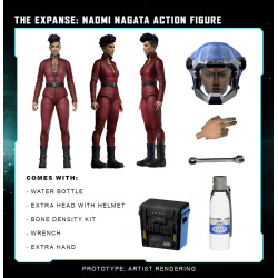 Figurine - The Expanse - Naomi Nagata 20 cm - Nacelle