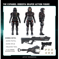 Figurine - The Expanse - Roberta Draper 20 cm - Nacelle