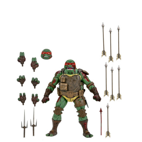 Figurine - Tortues Ninja - The Last Ronin - Ultimate Raphael 18 cm - NECA