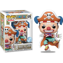 Figurine - Pop! Animation - One Piece - Buggy the Clown - N° 1276 - Funko
