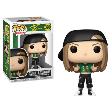 Figurine - Pop! Rocks - Avril Lavigne - Sk8ter Boi - N° 390 - Funko